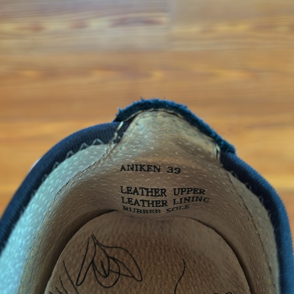 Spring Step Comfort Black Suede Leather Mary Jane Model Aniken Size 39 US 8.5 - Picture 6 of 9